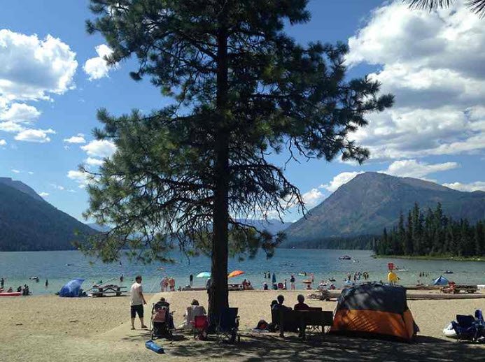 Lake Wenatchee State Park, Washington, USA
